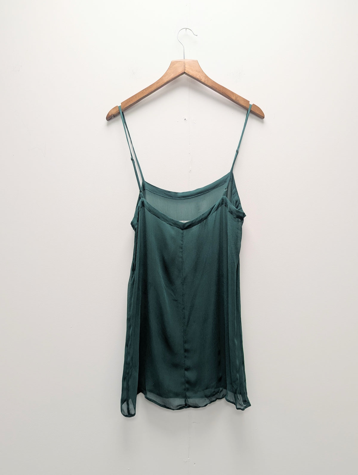 Isabel Marant Green Sheer Cami Top