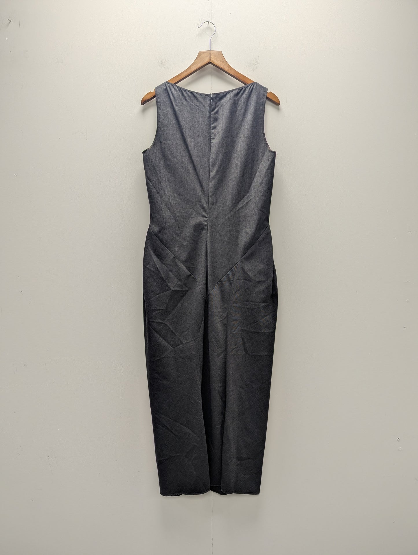 Narciso Rodriguez 1997 Kate Moss Shift Dress Dark Grey