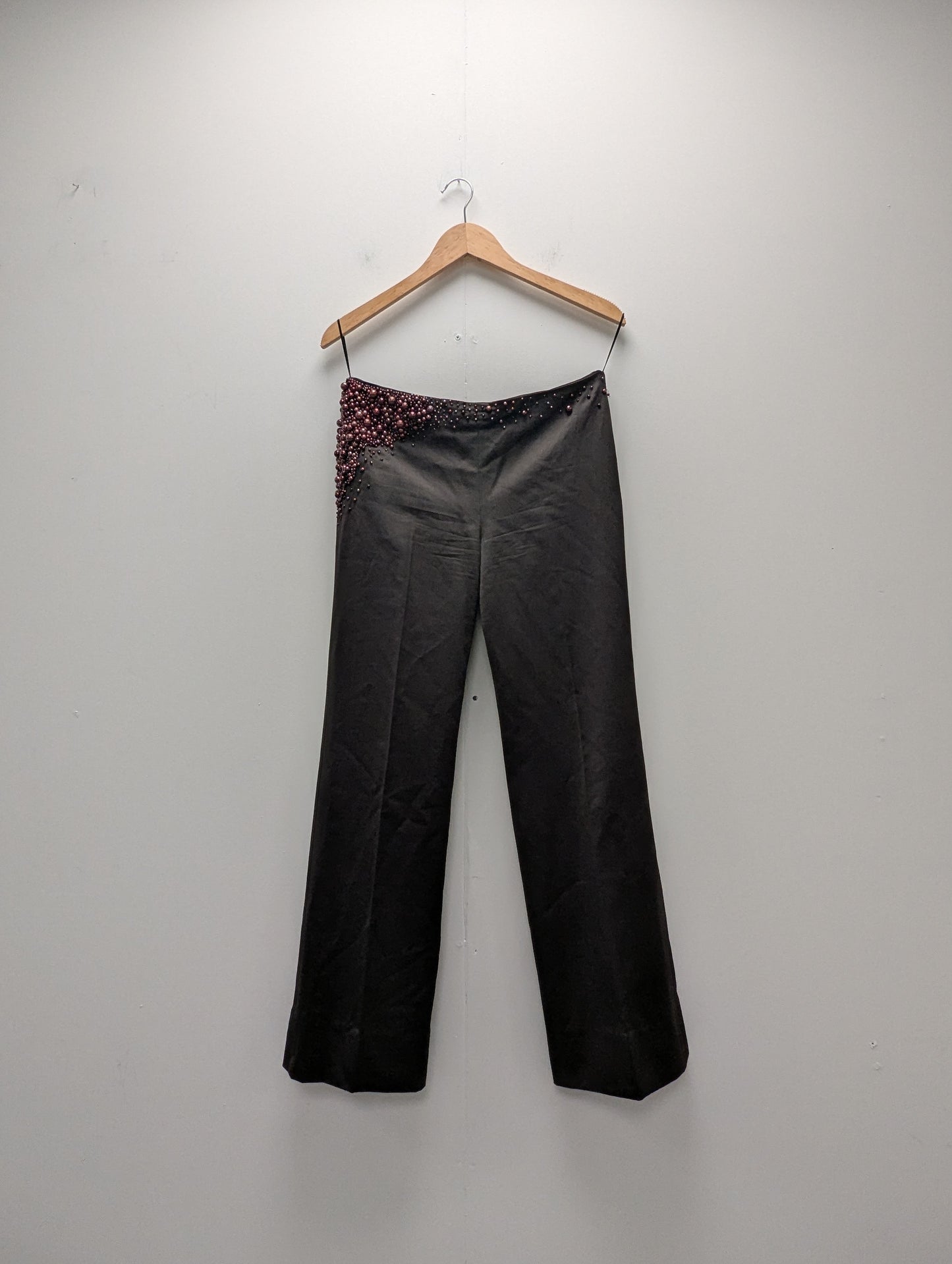 Chloe 2000's Beaded Trousers Grey
