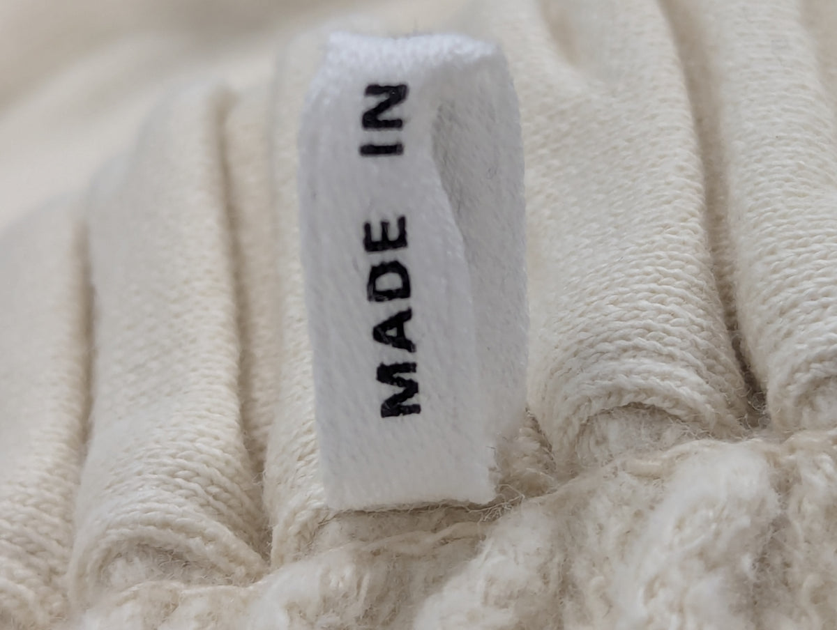 Isabel Marant Etoile Cream Shirred Mini Skirt