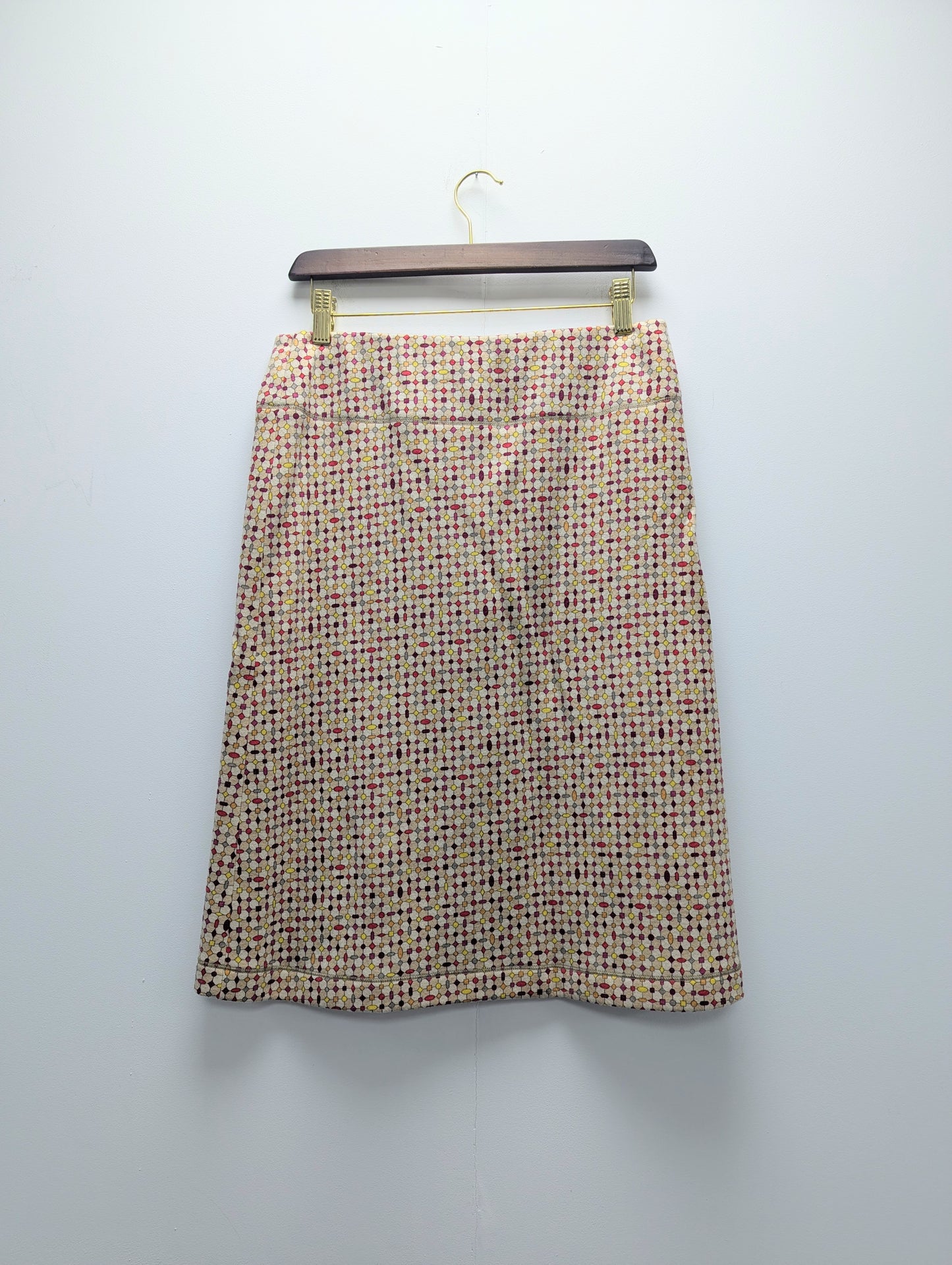 Emilio Pucci 1990s Geometric Skirt and Top Set