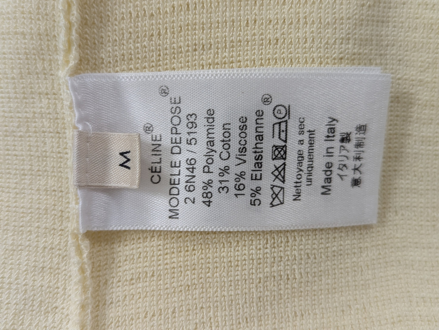 Celine Cream Shift Dress Phoebe Philo Era (2014)
