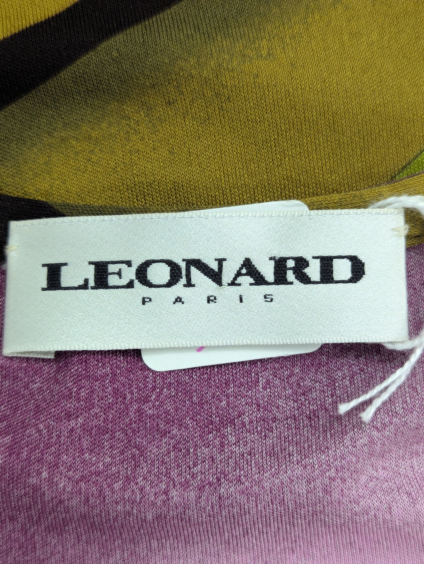 Leonard Silk Skirt and Top Set Purple