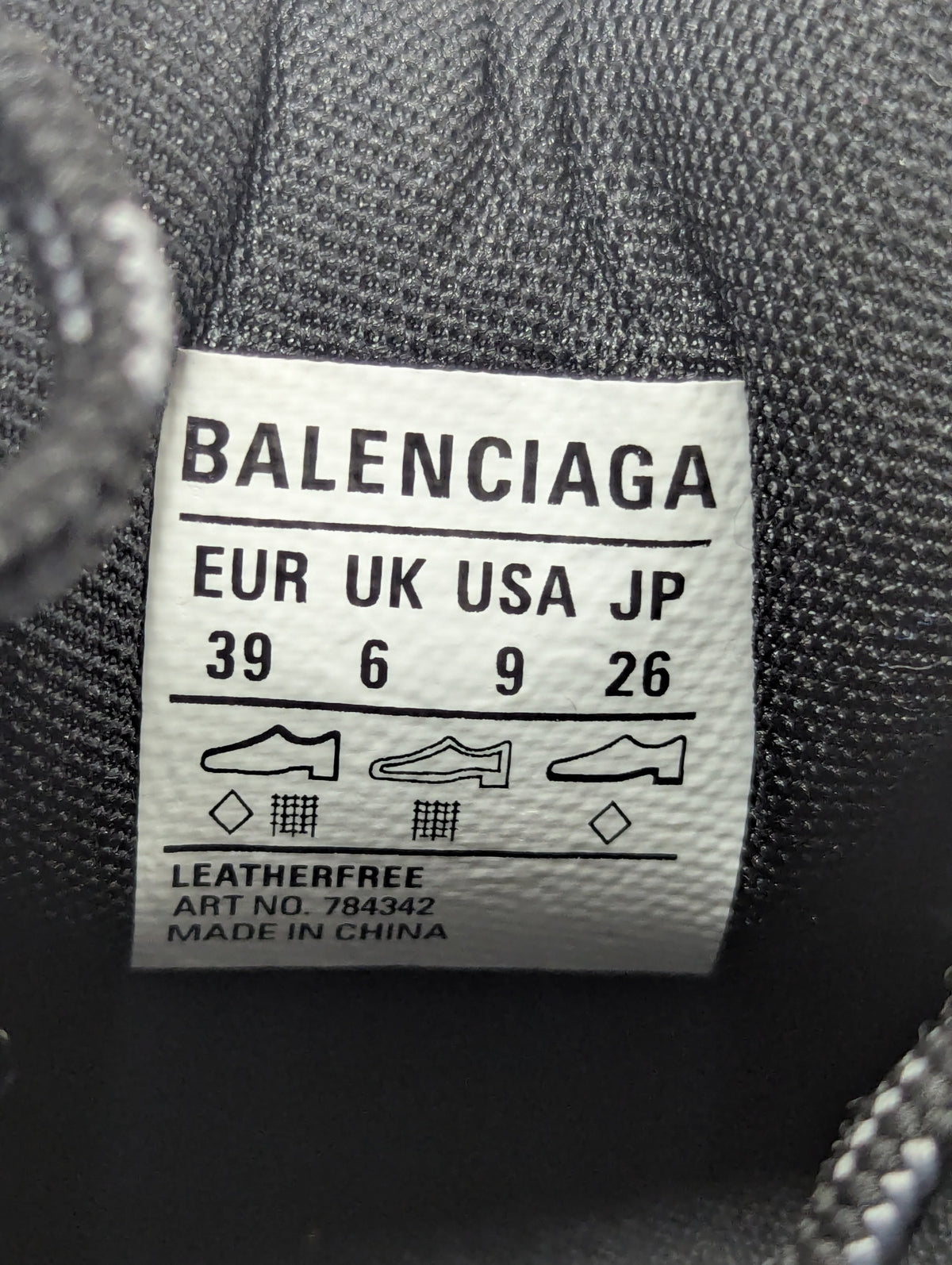 Balenciaga 6xl Trainers black