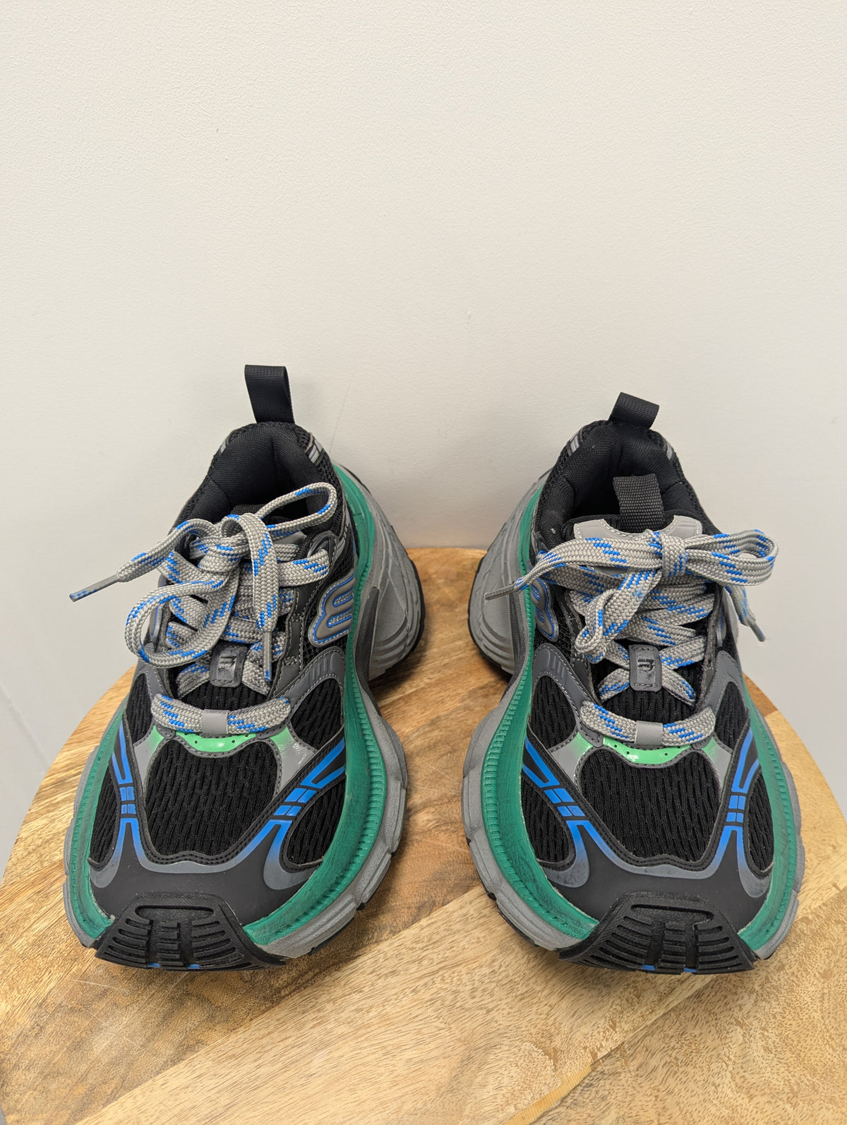 Balenciaga 6xl Trainers Green And Grey