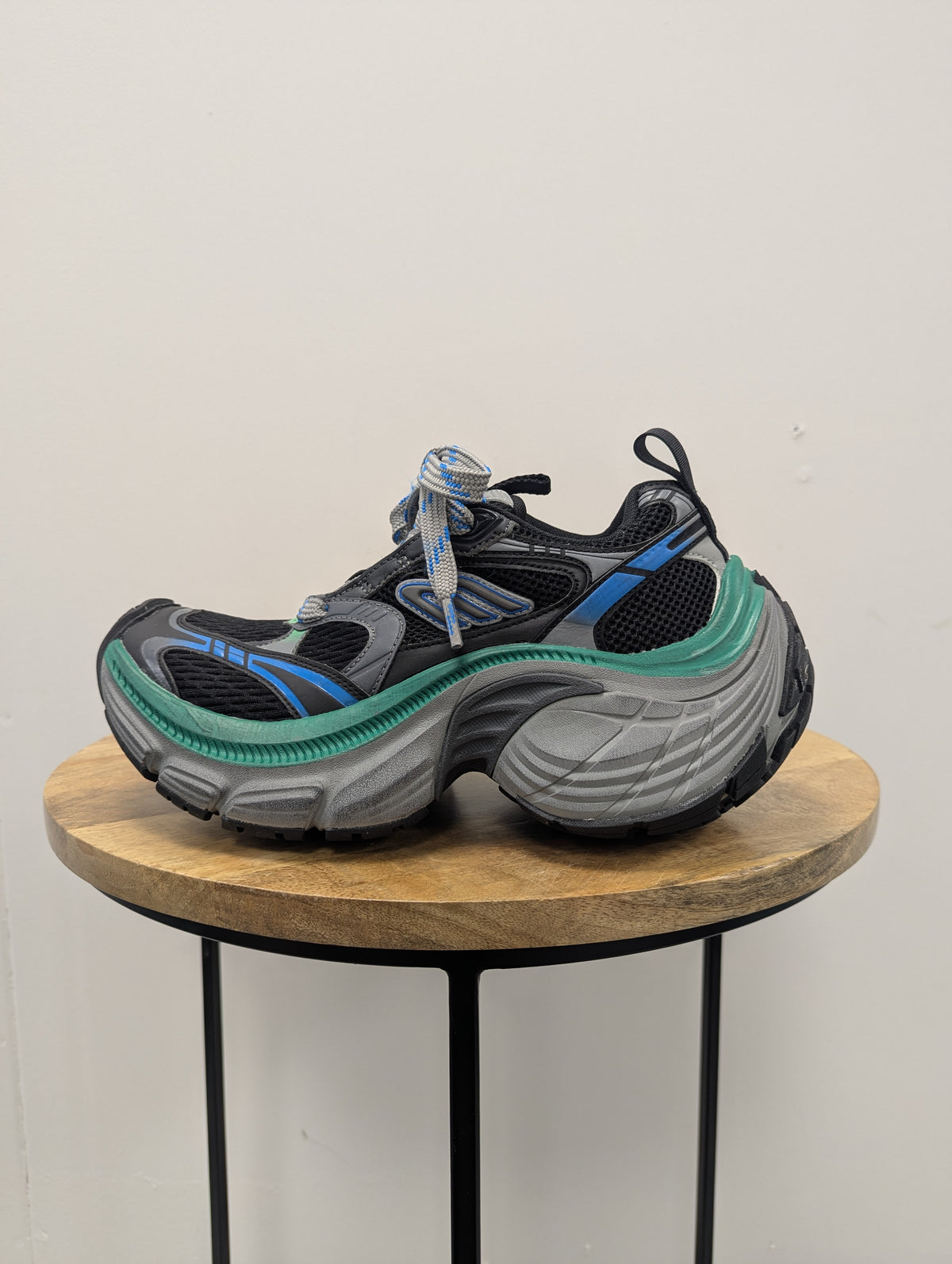 Balenciaga 6xl Trainers Green And Grey