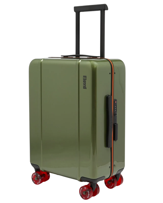 Floyd Vegas Green Cabin Hard Shell Suitcase