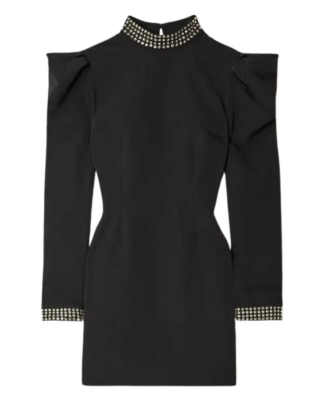 De La Vali Baltimore Crystal Embellished Mini Dress