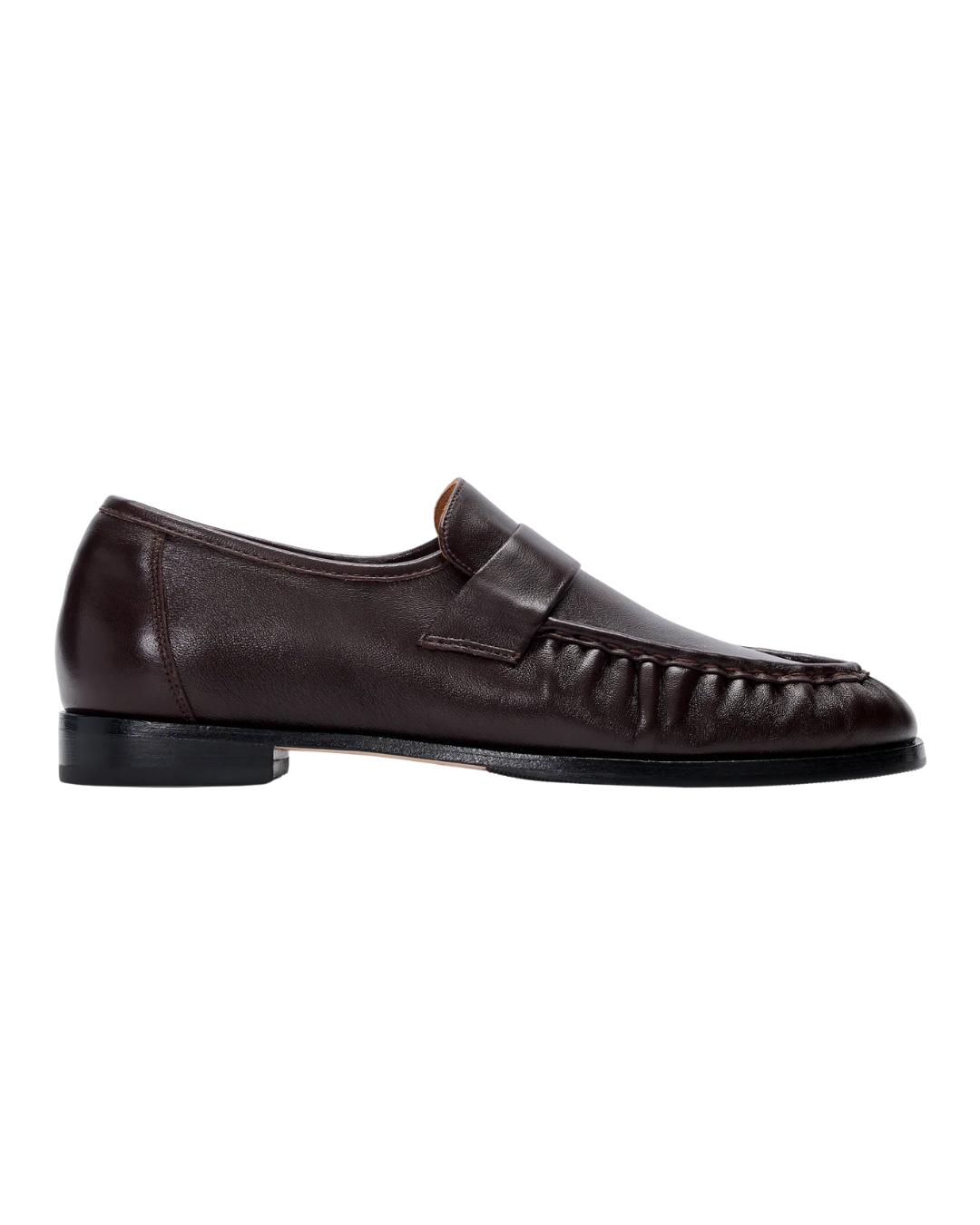 Bared Chauna Brown Leather Loafers