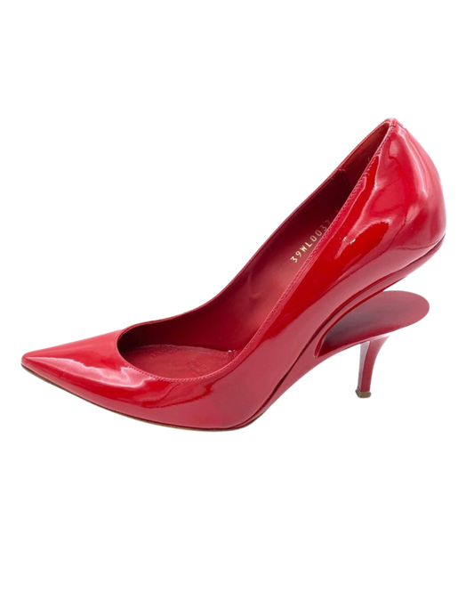 Maison Margiela Red Ghost Kitten Heels