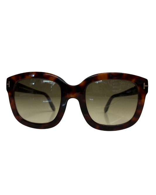 Tom Ford Tortoise Shell Christophe Sunglasses