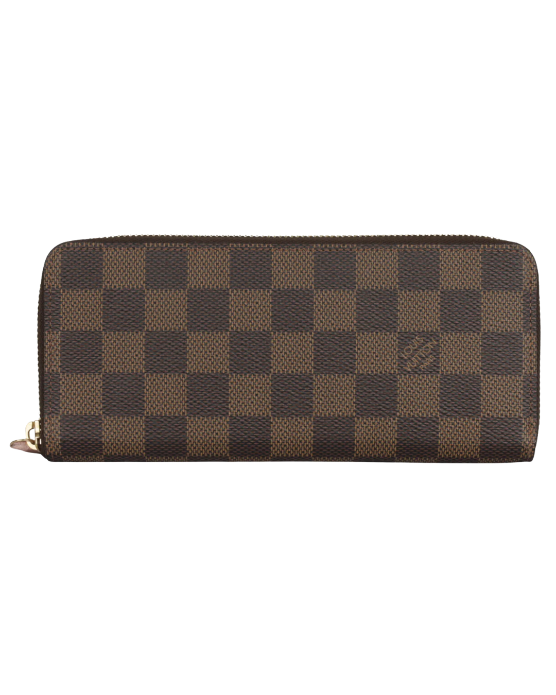 Louis Vuitton Clemence Wallet In Damier Ebene