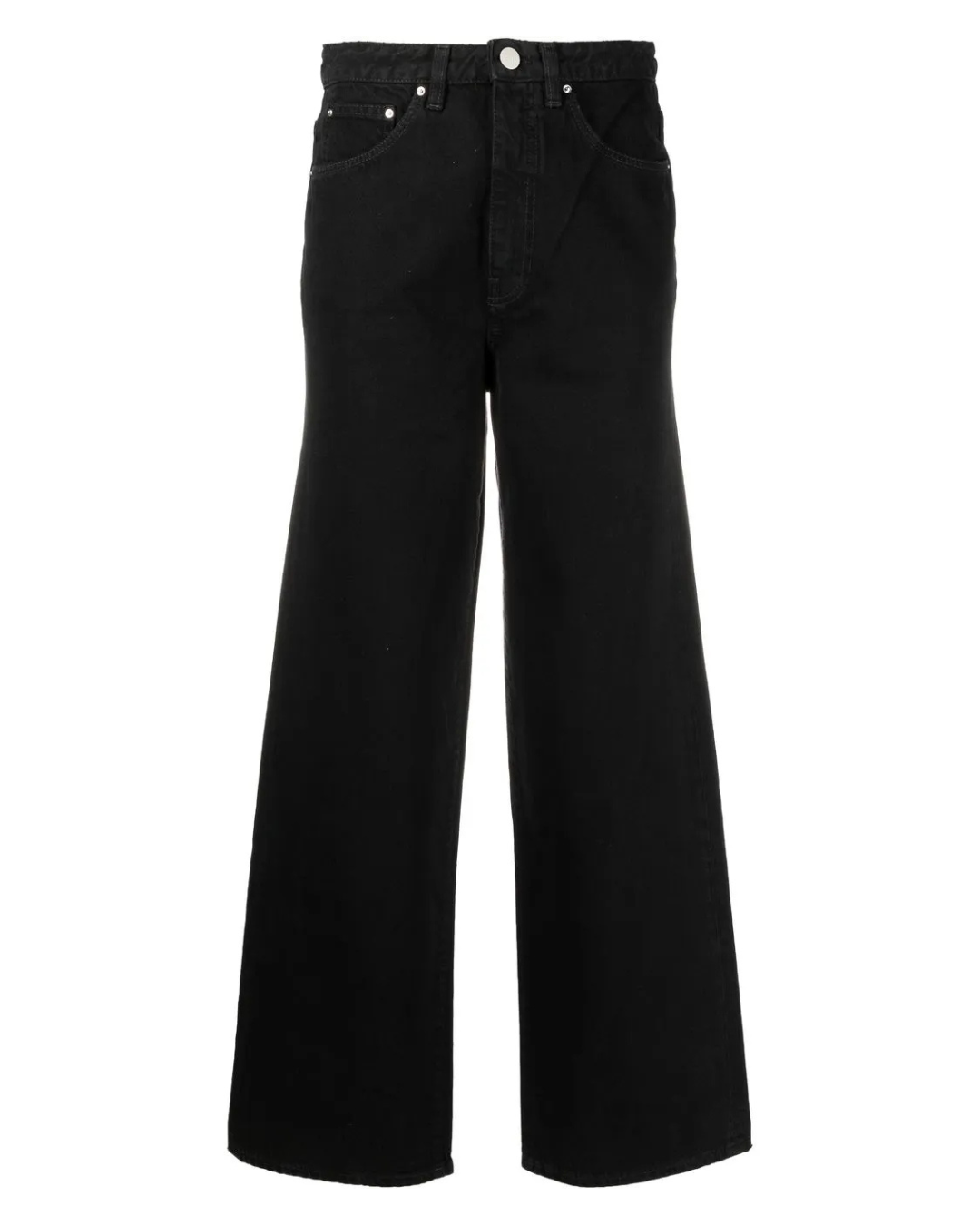 Toteme Black 'Flair' Jeans