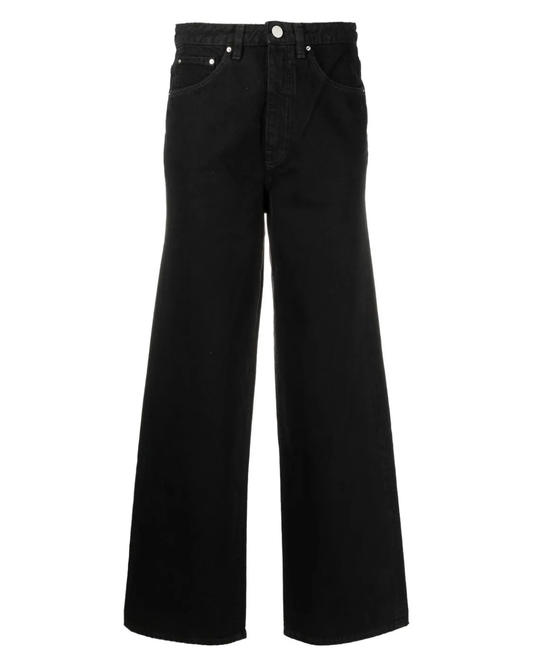 Toteme Black 'Flair' Jeans