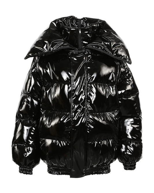 Vetements Miss Webcam Black Puffer Jacket