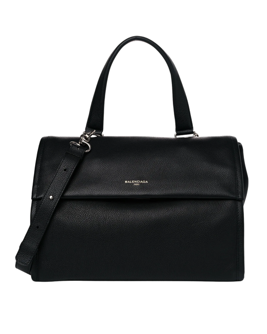Balenciaga Tools Medium Satchel In Black
