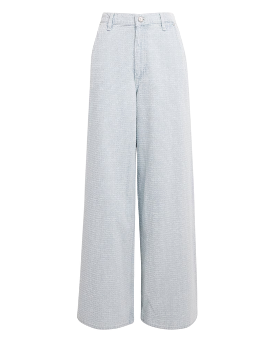 Rag&Bone Sky Blue Tweed Sofie Tailored Jeans