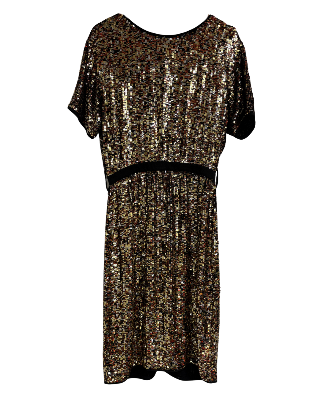 Ashish Gold Sequin Dress