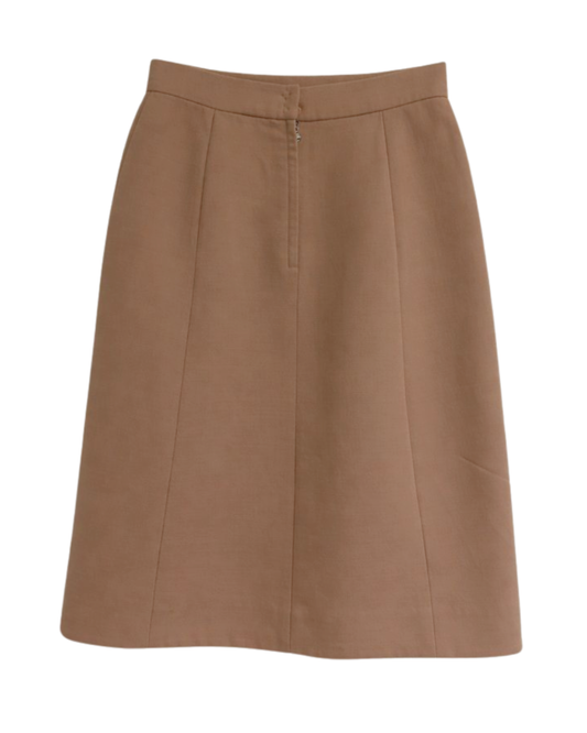 Dolce and Gabbana Beige Pencil Skirt