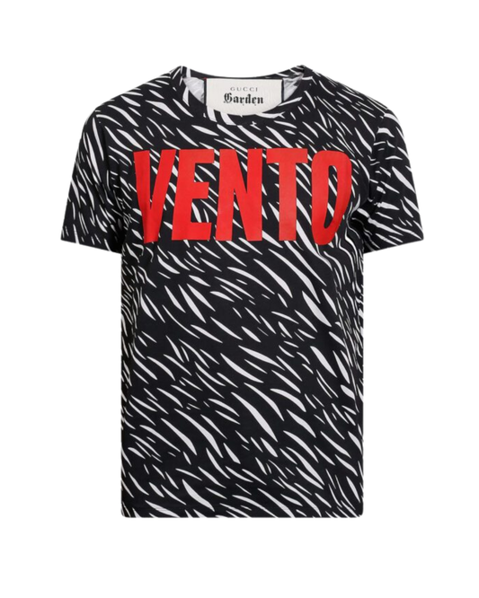 Gucci Garden Vento Black/White/Red T-Shirt