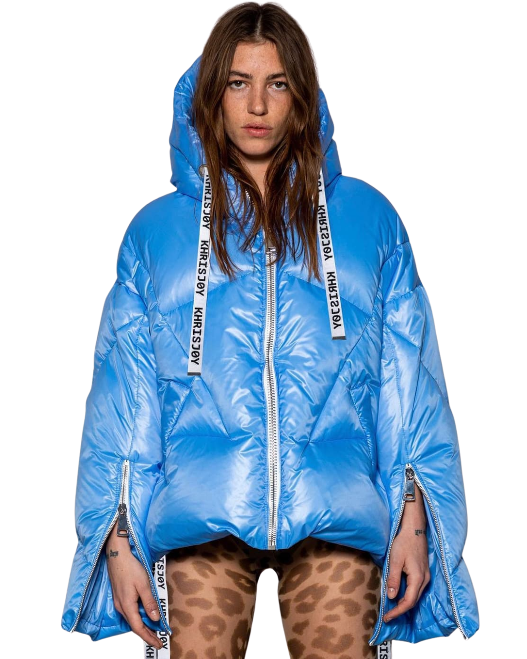 Khrisjoy Blue Khris Iconic Puffer