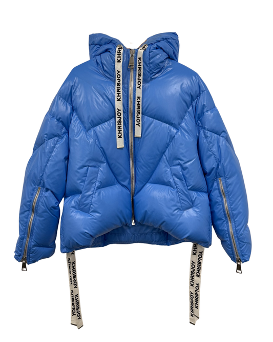 Khrisjoy Blue Khris Iconic Puffer