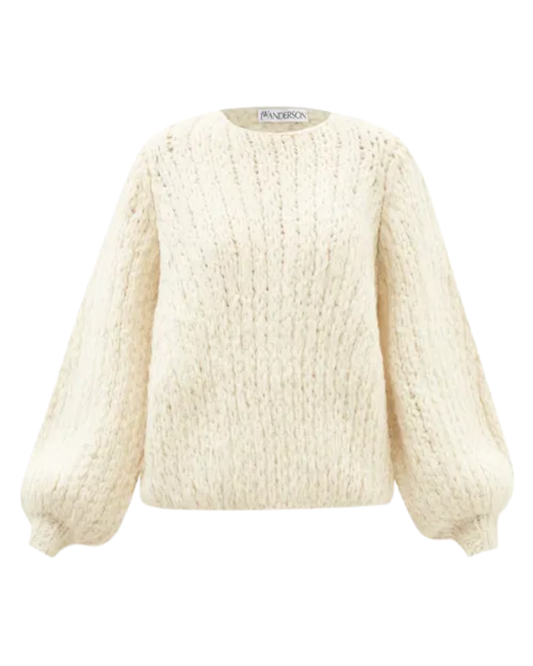 JW Anderson Off White Bubble Jumper