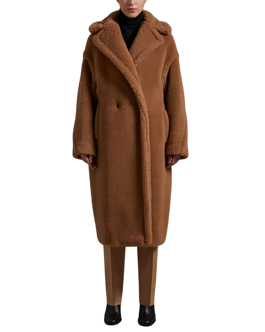 Maxmara Brown Teddy Coat