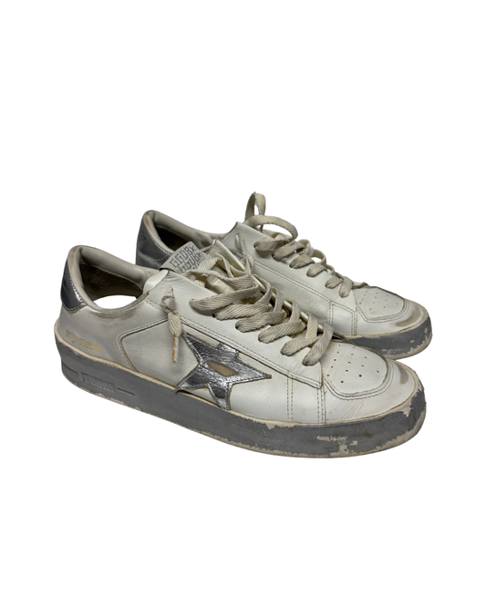 Golden Goose White Stardan Trainers