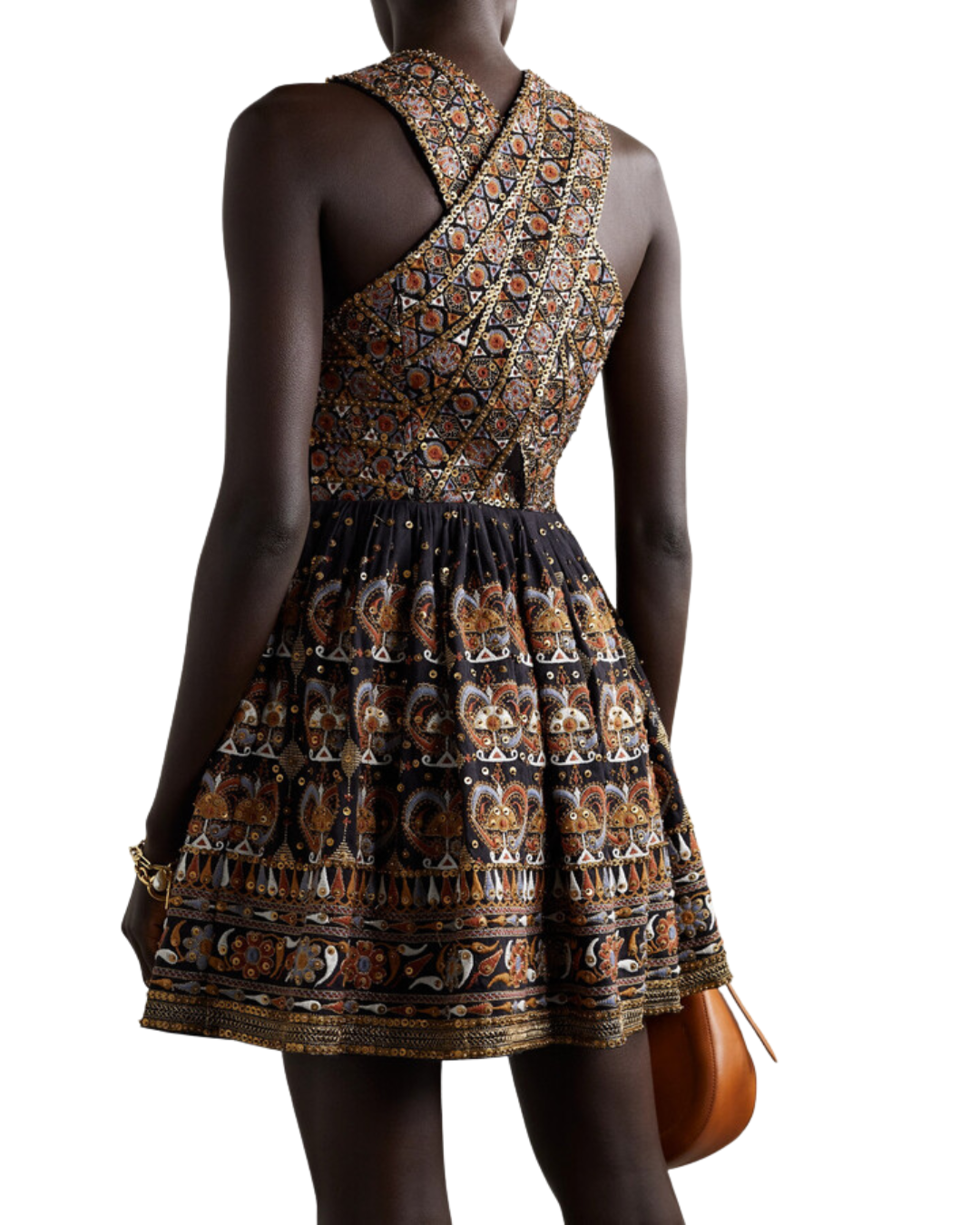 Ulla Johnson Priya Embellished Linen Dress
