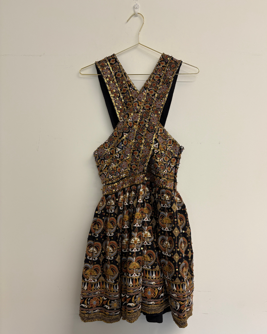 Ulla Johnson Priya Embellished Linen Dress