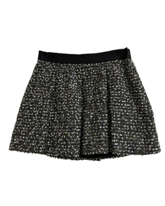 Proenza Schouler Navy / Black Tweed Mini Skirt (pre-owned)