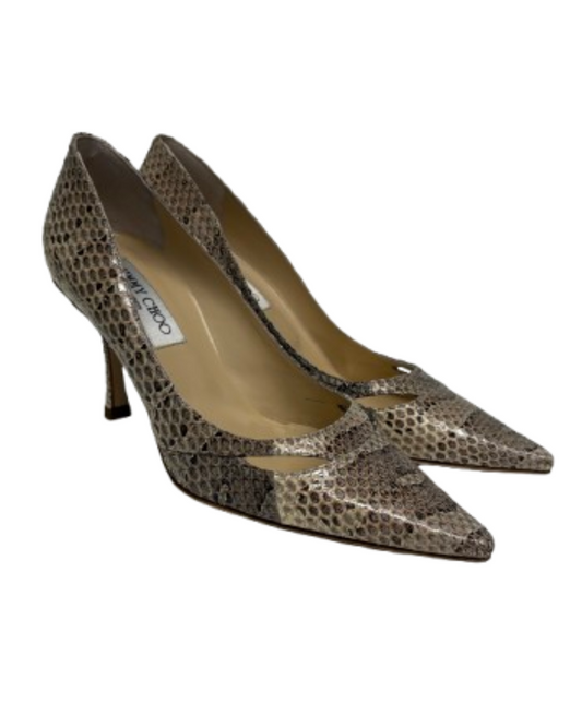 Jimmy Choo Margo Snake Pumps (pre-owned)