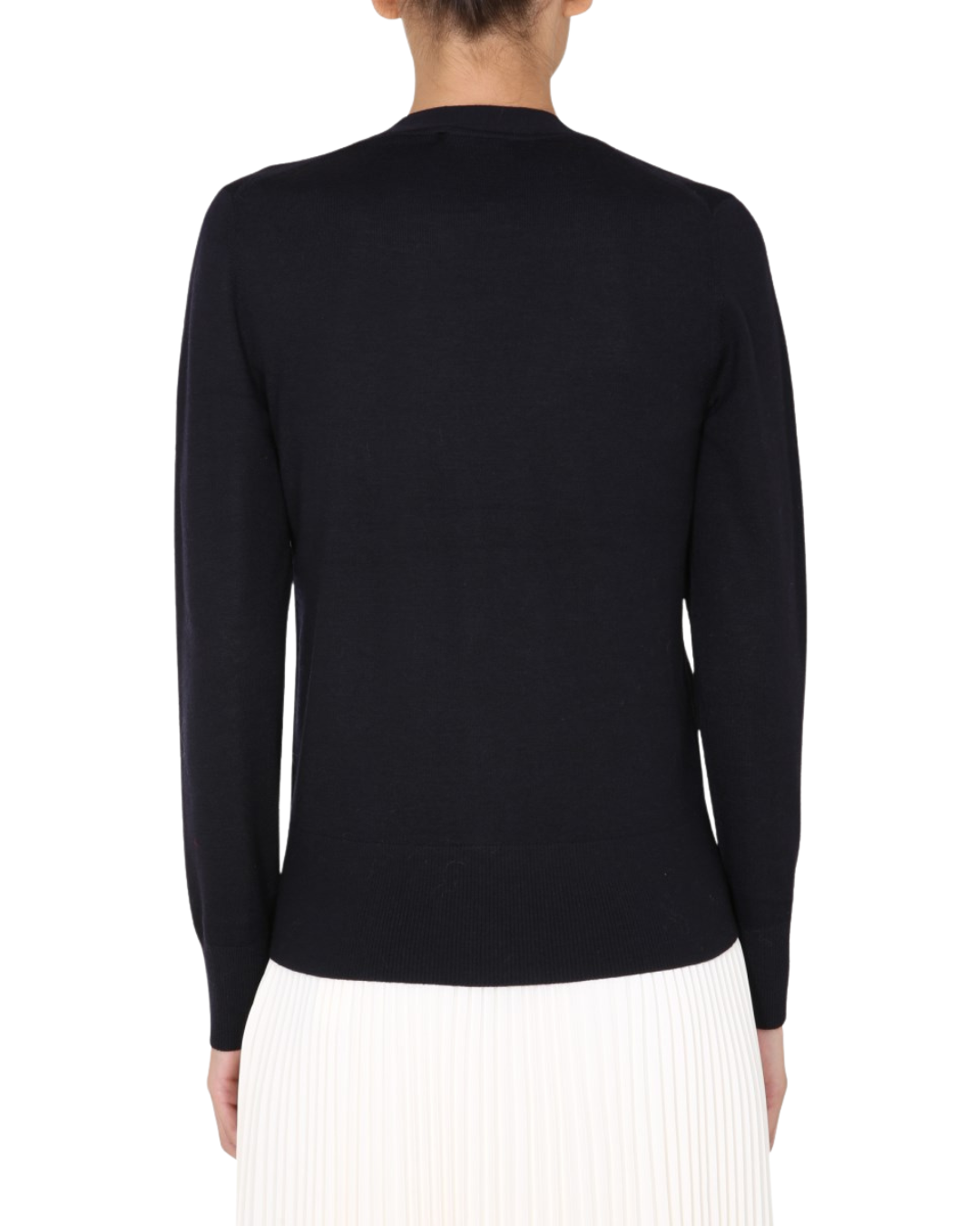 Tory Burch Black Cardigan With Gold Buttons