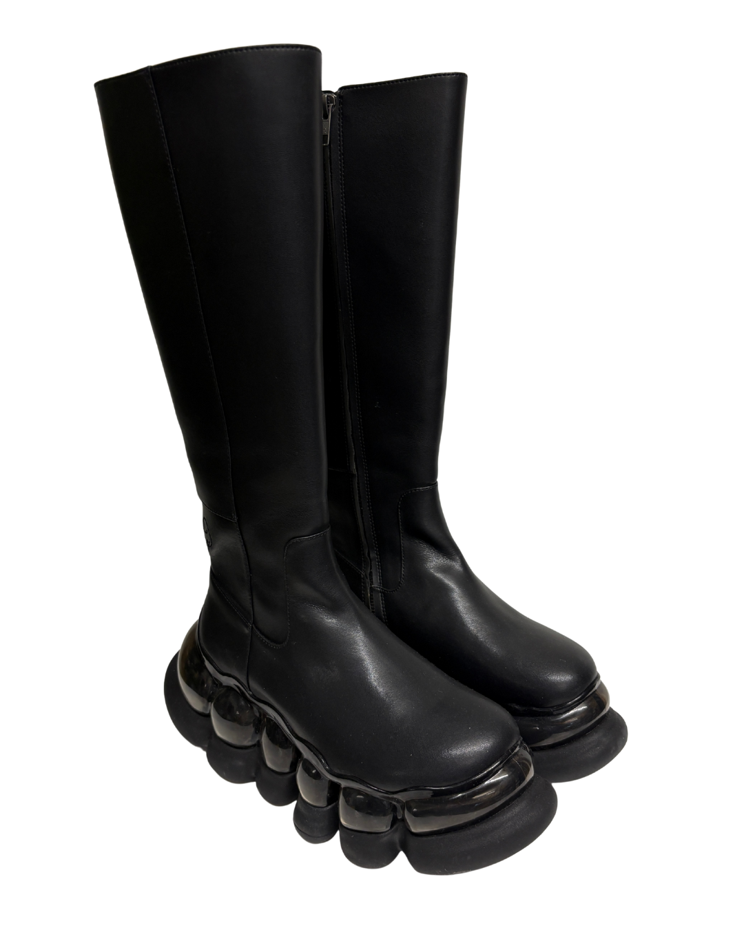 MIKIOSAKABE Black Bubble Boots