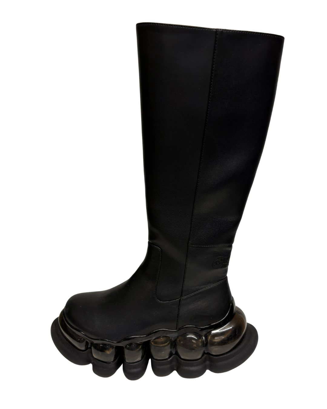 MIKIOSAKABE Black Bubble Boots