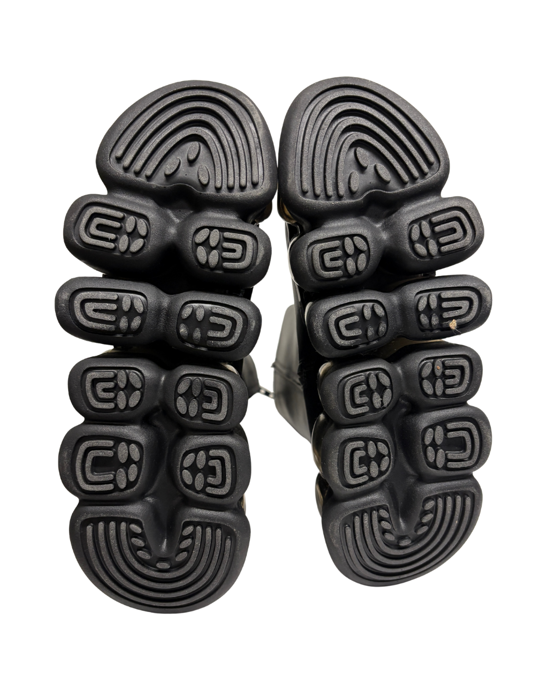 MIKIOSAKABE Black Bubble Boots