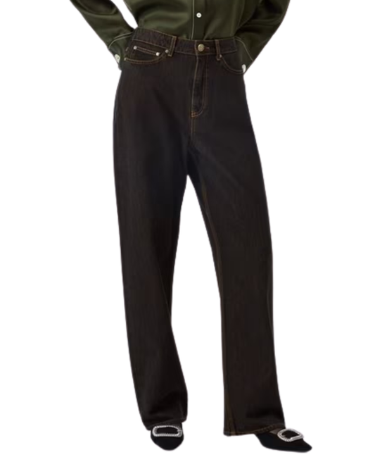 John Lewis x Rejina Pyo Brown Wash Jeans