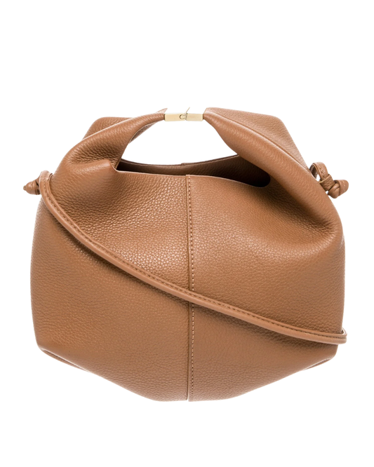 Polene Beri Textured Camel Bag