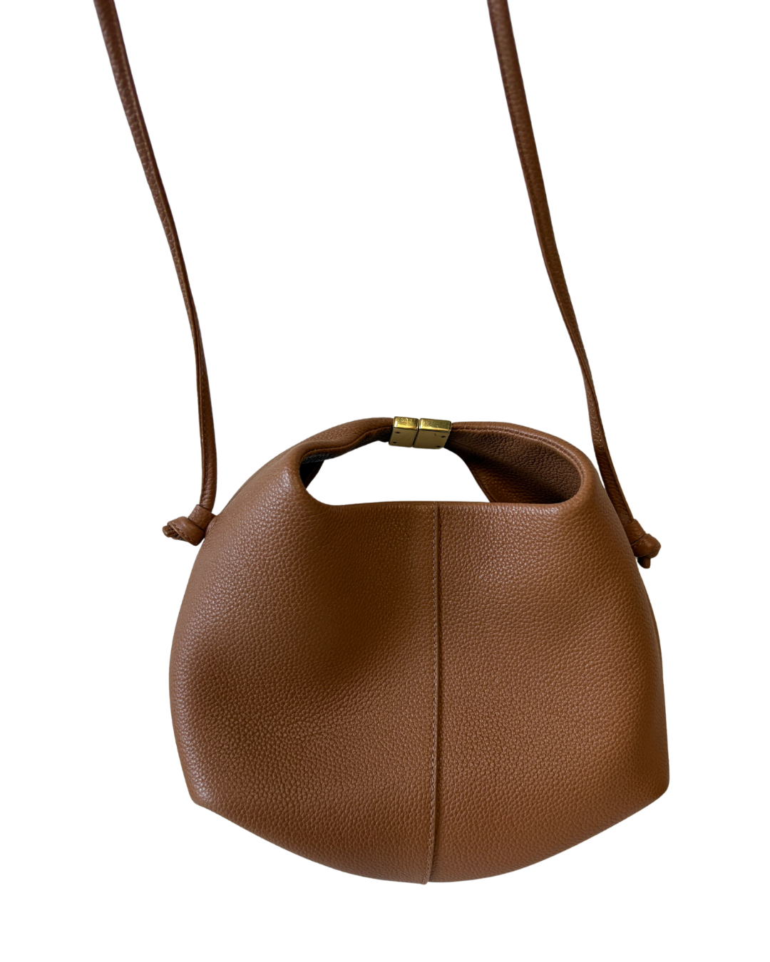 Polene Beri Textured Camel Bag