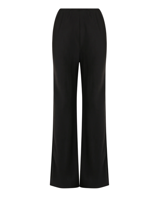 Dissh Kyra Black Silk Trousers