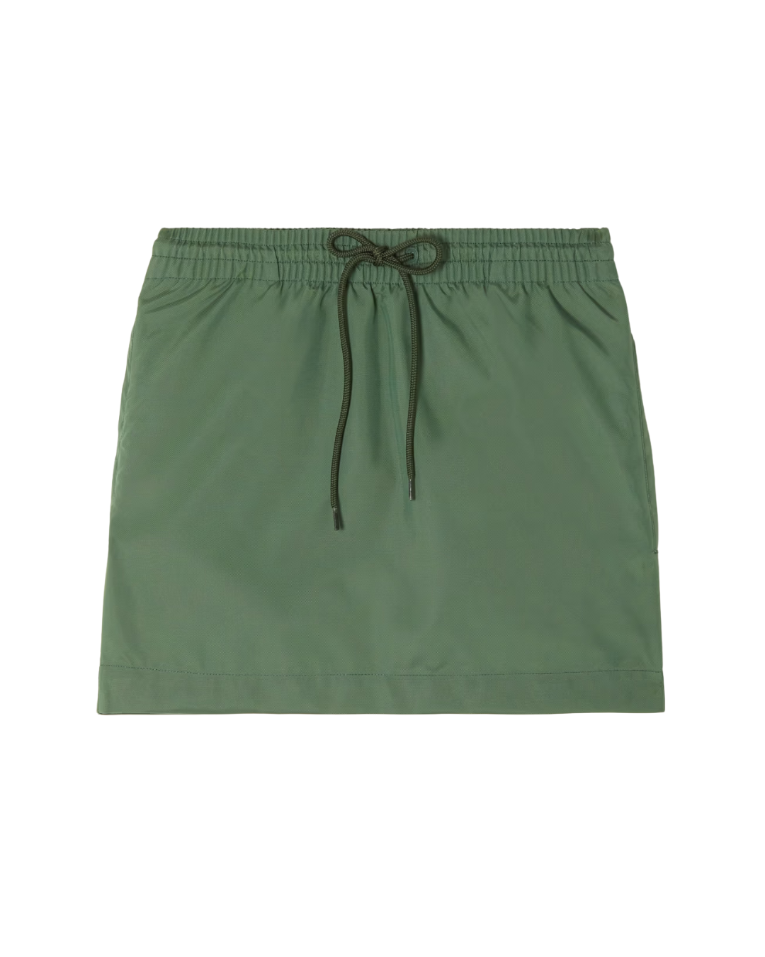 Wardrobe NYC khaki green utility mini skirt