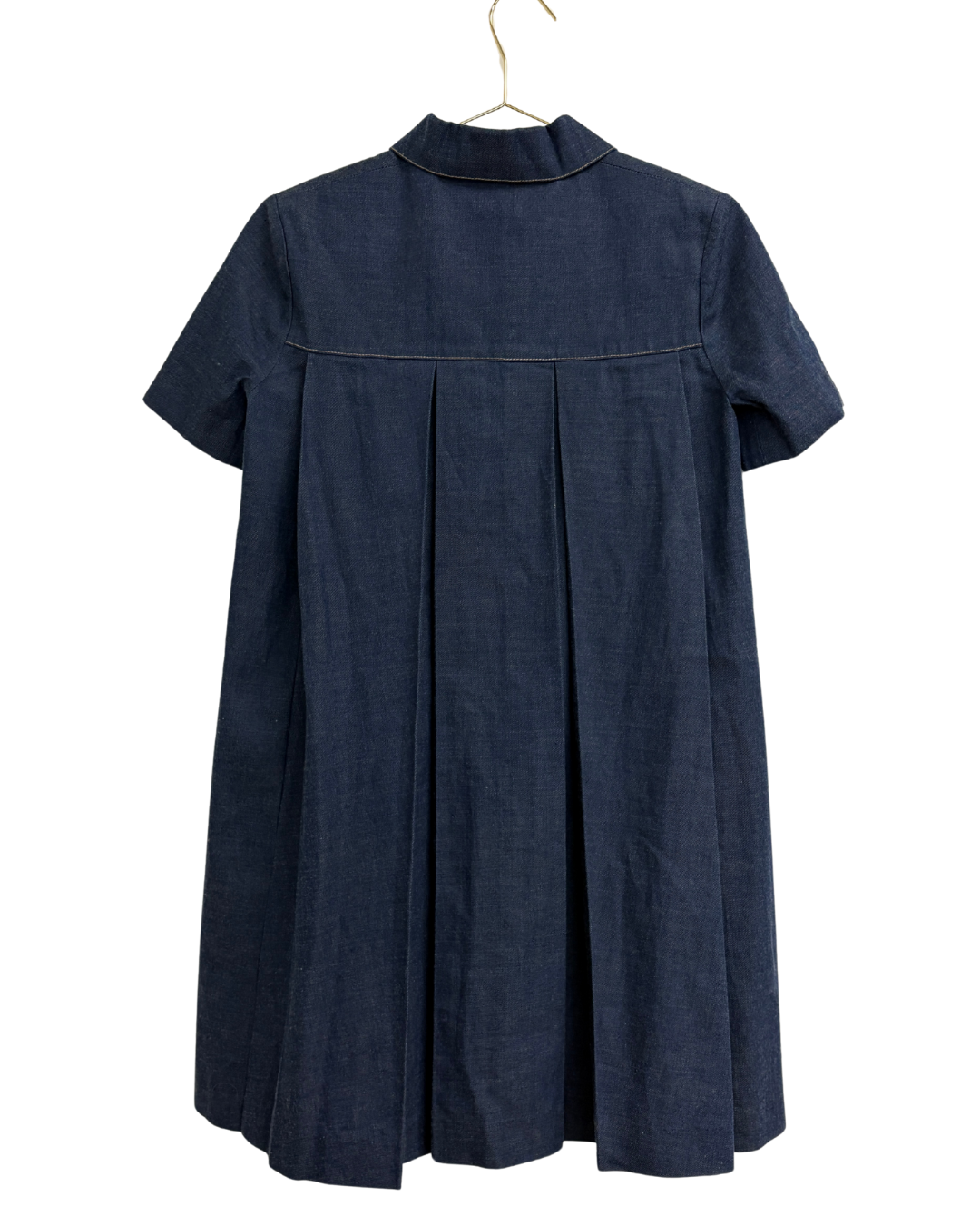 Gucci 2025 Horsebit Blue Denim Dress