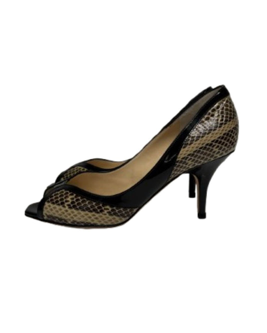 Jimmy Choo Lynne Snake Pumps (pre-owned)