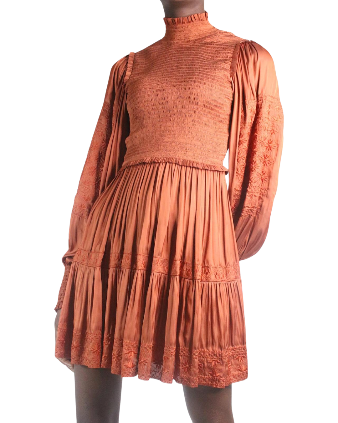 Ulla Johnson Angelica Embroidered Mini Dress