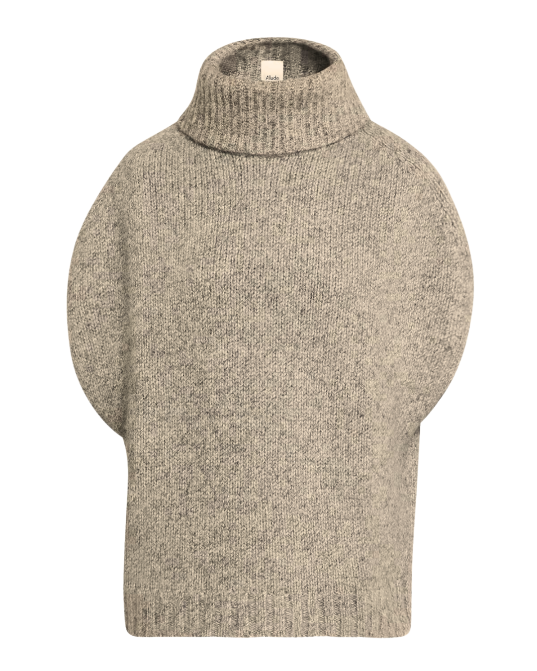 Allude Mushroom Roll-Neck Vest