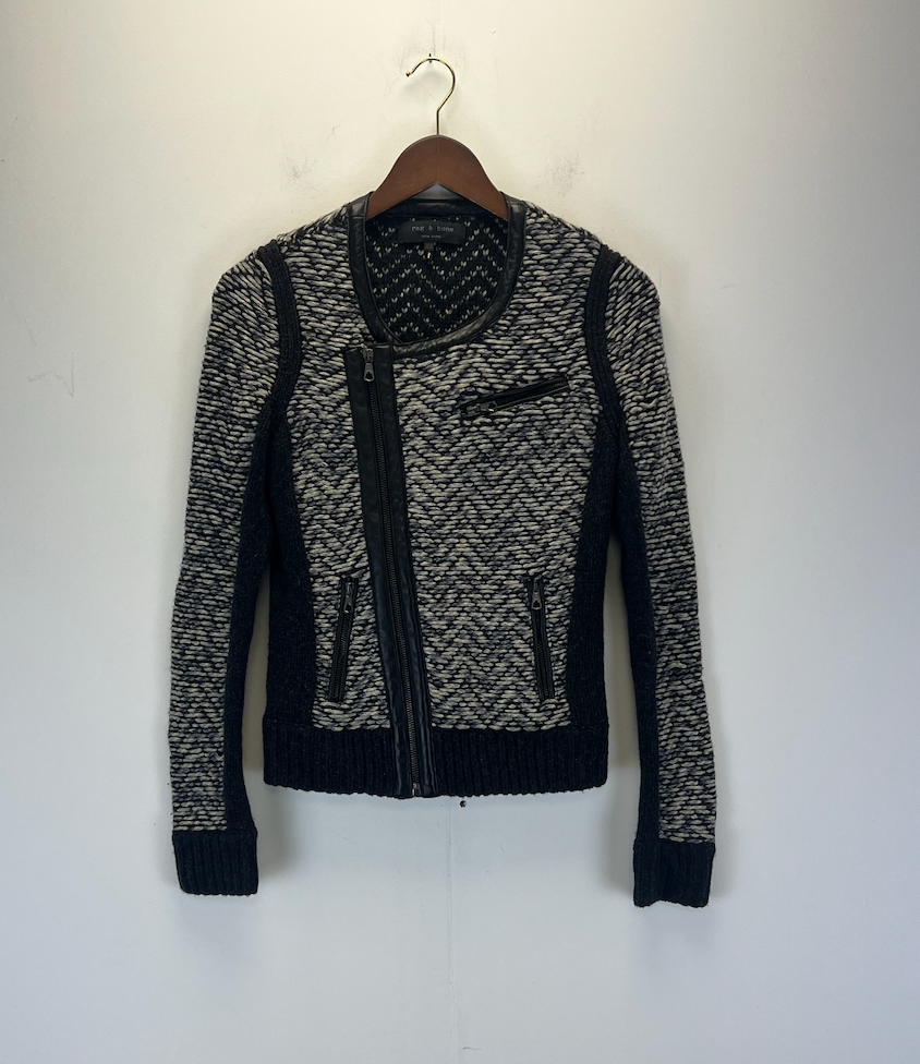 Rag & Bone Fencing Knit Jacket