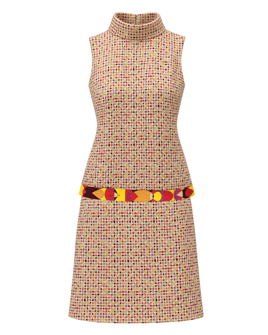 Emilio Pucci 1990s Geometric Skirt and Top Set