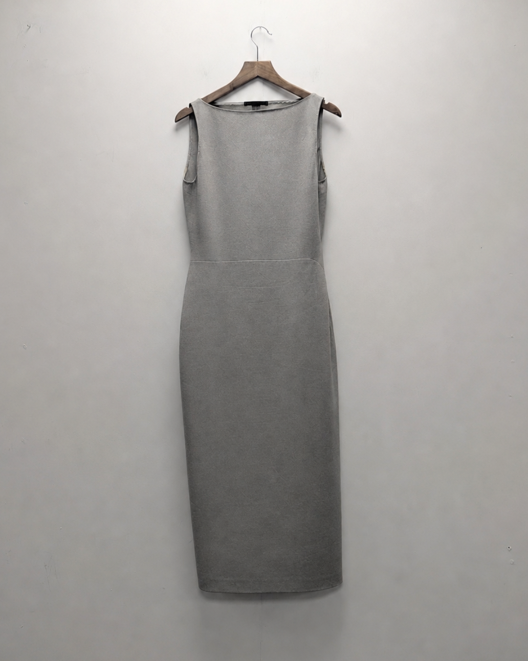 Narciso Rodriguez Grey/Beige Pencil Dress (as seen on Kate Moss)