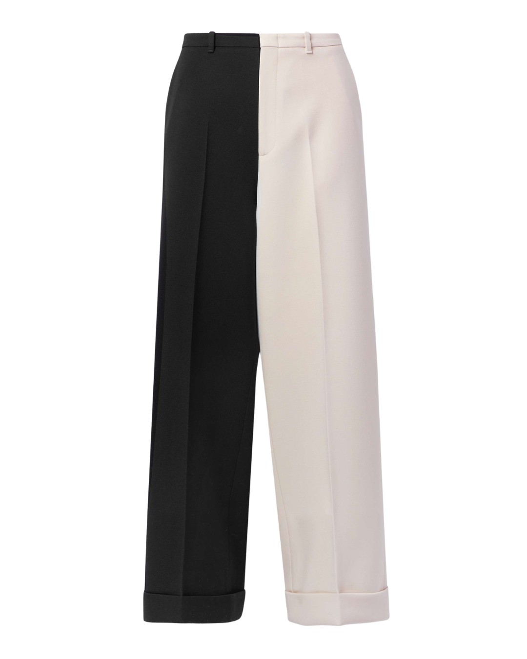 Gucci Monochrome Wool Trousers